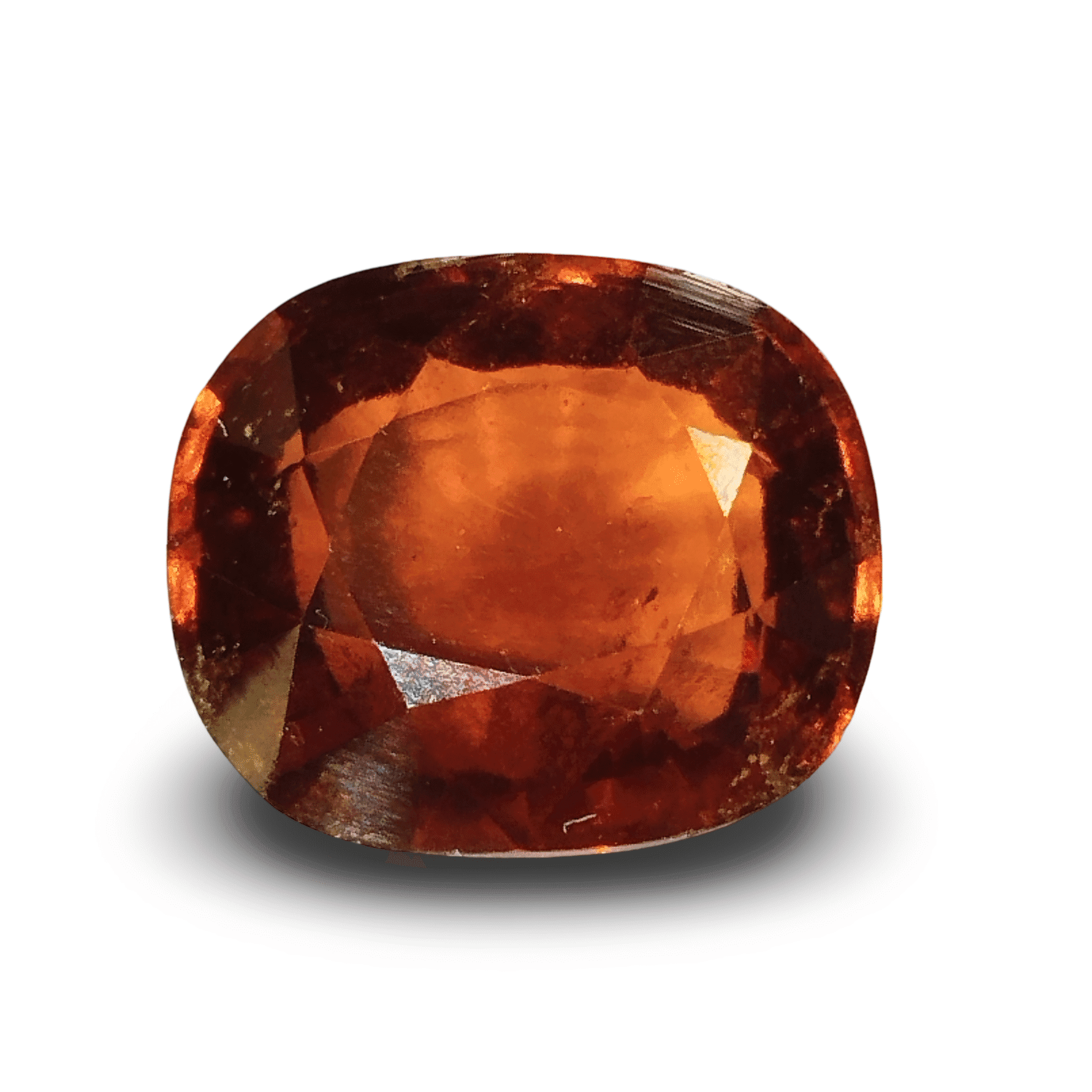 Natural Hessonite (Gomed) | Oval Mix Cut | IGC Certified Certificate No.: IGCDKBAJ42768