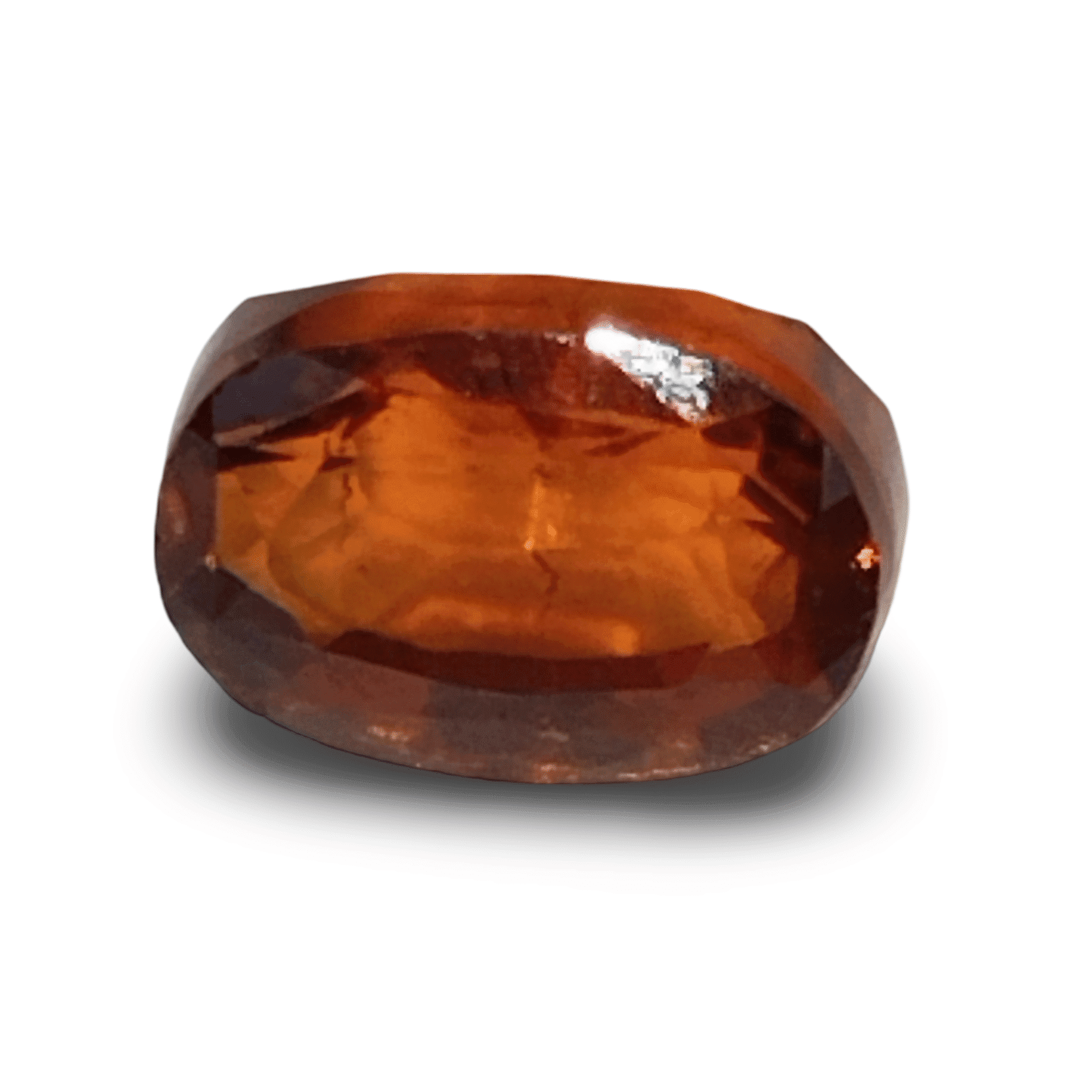 Natural Hessonite (Gomed) | Oval Mix Cut | IGC Certified Certificate No.: IGCDKBAJ42706