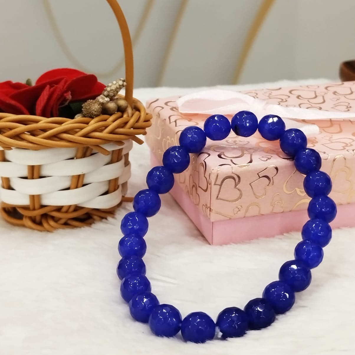 BLUE QUARTZ BRACELET SATURN