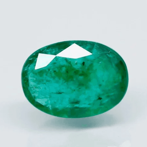Natural Emerald |75H00| Govt. Lab Certified | Oval Mixed Cut | Green 9914D40107