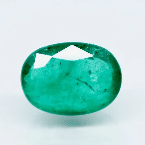 Natural Emerald |85H00| Govt. Lab Certified | Oval Mixed Cut | Green 9948D40280
