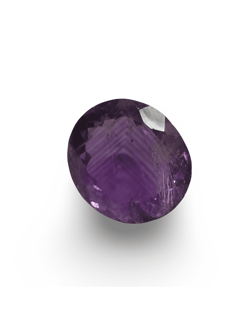 Natural Amethyst |1H20| Oval | Lab Certified No. IGCDKBAJ45577
