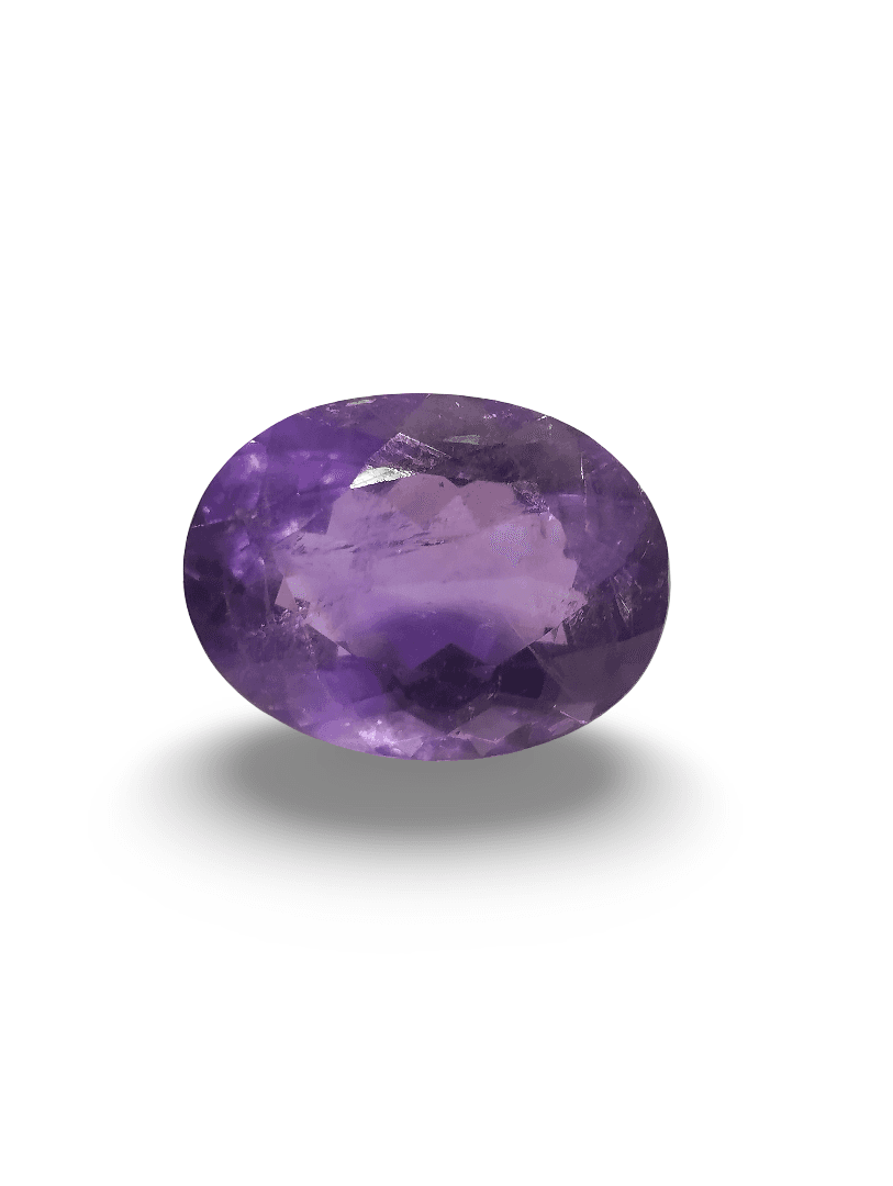 Natural Amethyst |1H20| Oval | Lab Certified No. IGCDKBAJ45603