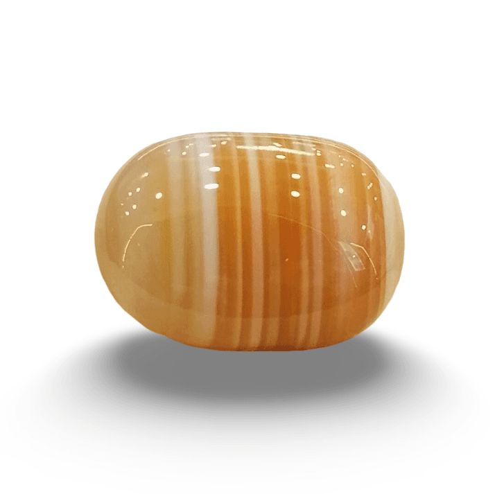 Natural Red, White Sulemani Hakik | Oval | Certified No. IGCDKBAJ48759