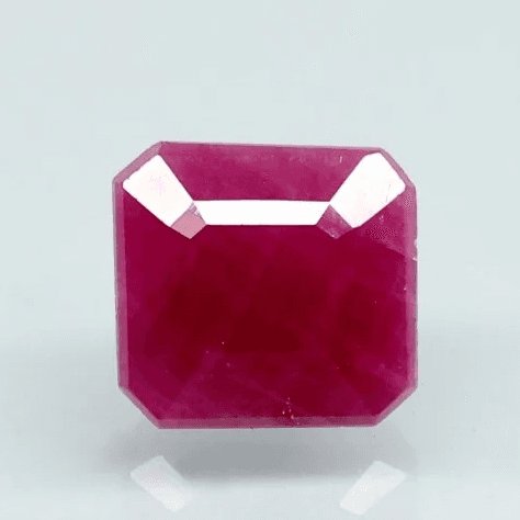 Natural Purplish Red Ruby | Certified Unheated | Octagon Mixed Cut | 4.24 RT | Report No. 9581D38666