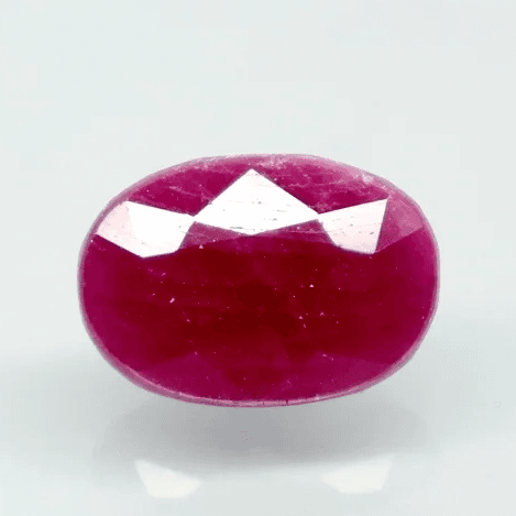 Natural Purplish Red Ruby |18H00| Certified Unheated | Oval Mixed Cut Report No. 9581D38676