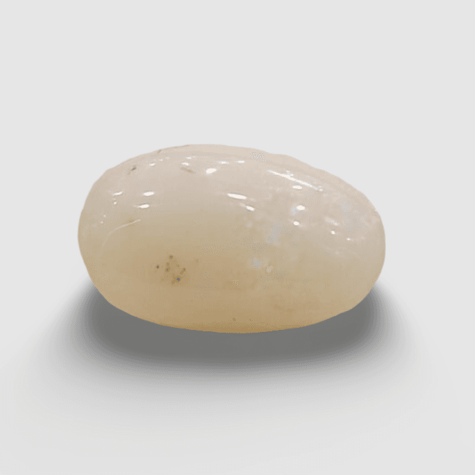 Natural White Opal|16H00| 4.17 Ratti | Oval Cabochone | Certified No. IGCDKBAJ42946