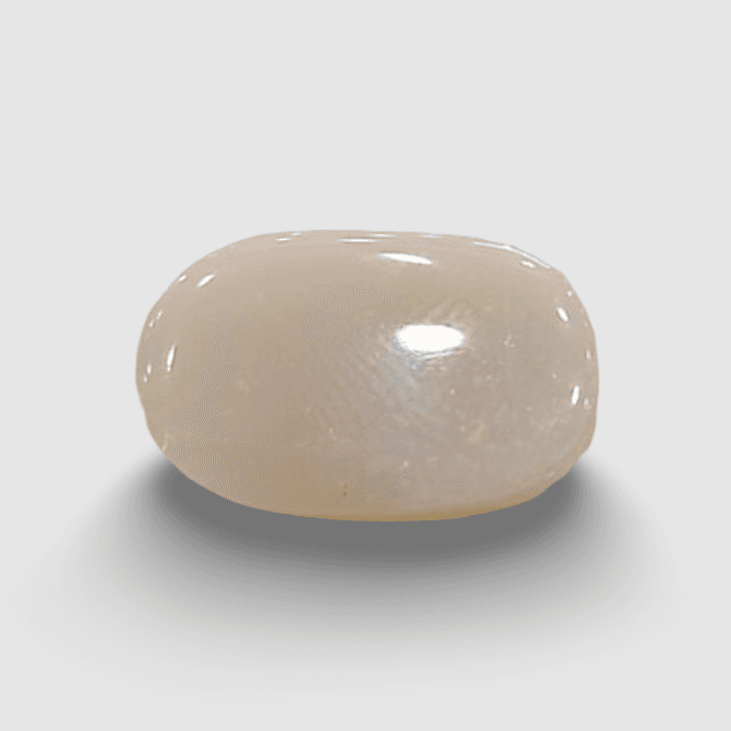 Natural White Opal|5H00| 4.22 Ratti | Oval Cabochone | Certified No. IGCDKBAJ42951