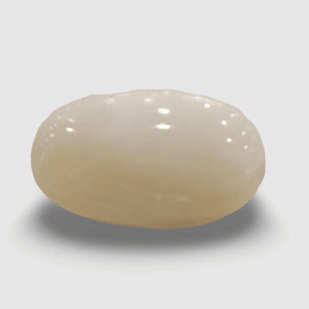 Natural White Opal|5H00| 6.28 Ratti | Oval Cabochone | Certified No. IGCDKBAJ42961
