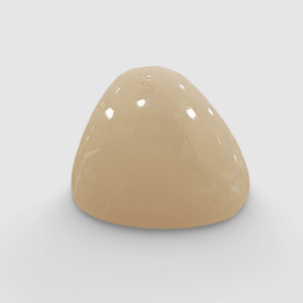 Natural White Opal|16H00| 7.56 Ratti | Triangular Cabochone | Certified No. IGCDKBAJ42999