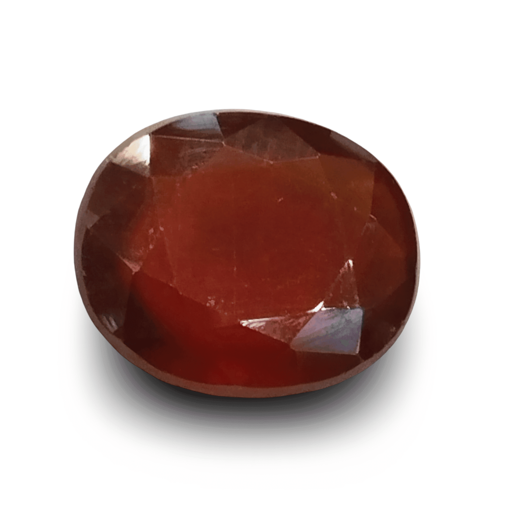 Natural Hessonite Garnet | Oval Mix | Brownish Orange Certificate No.: IGCDKBAJ42735