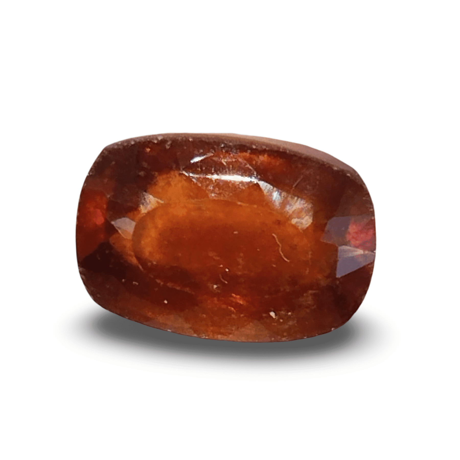 Natural Hessonite (Gomed) | Oval Mix Cut | IGC Certified Certificate No.: IGCDKBAJ42716