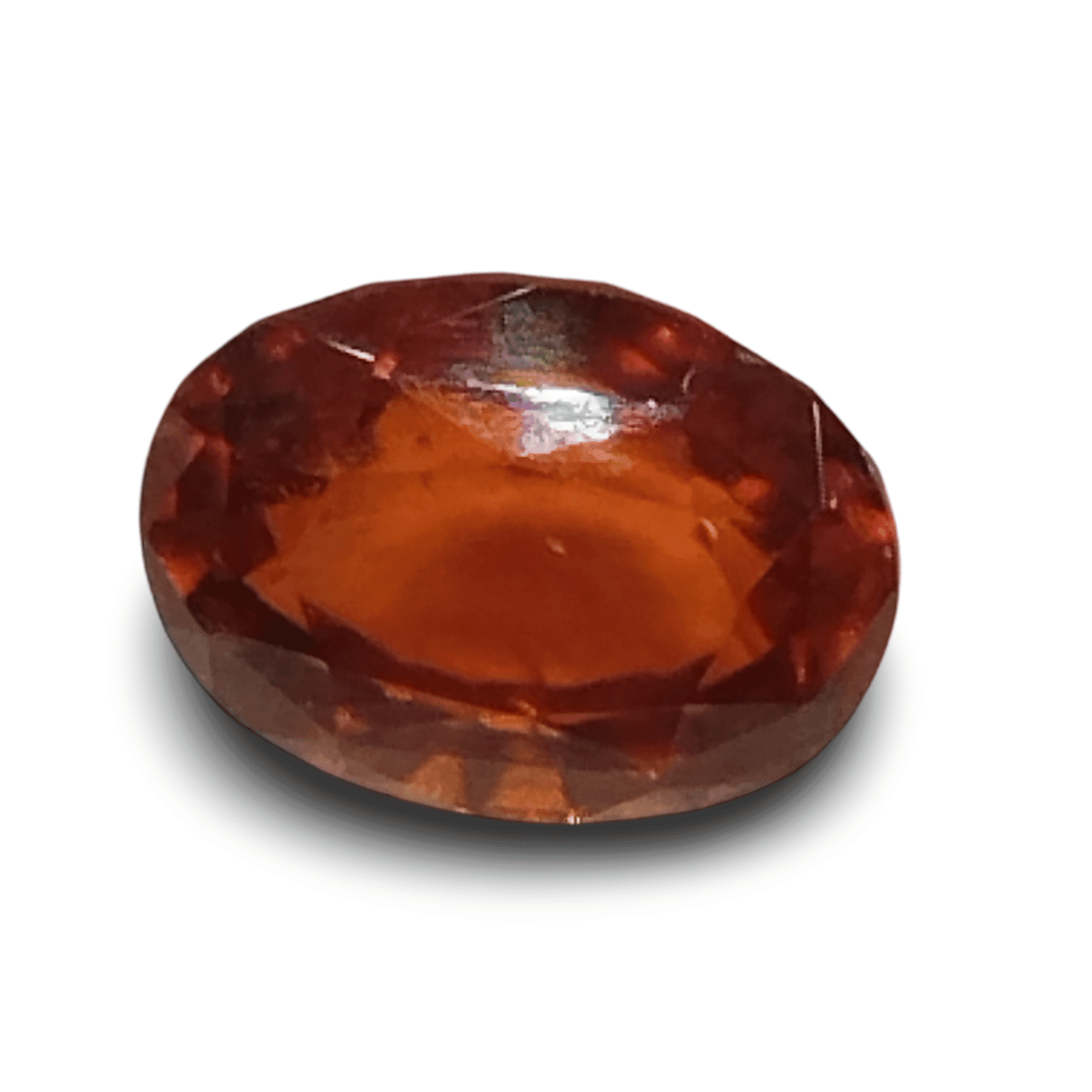 Natural Hessonite (Gomed) | Oval Mix Cut | IGC Certified Certificate No.: IGCDKBAJ42730
