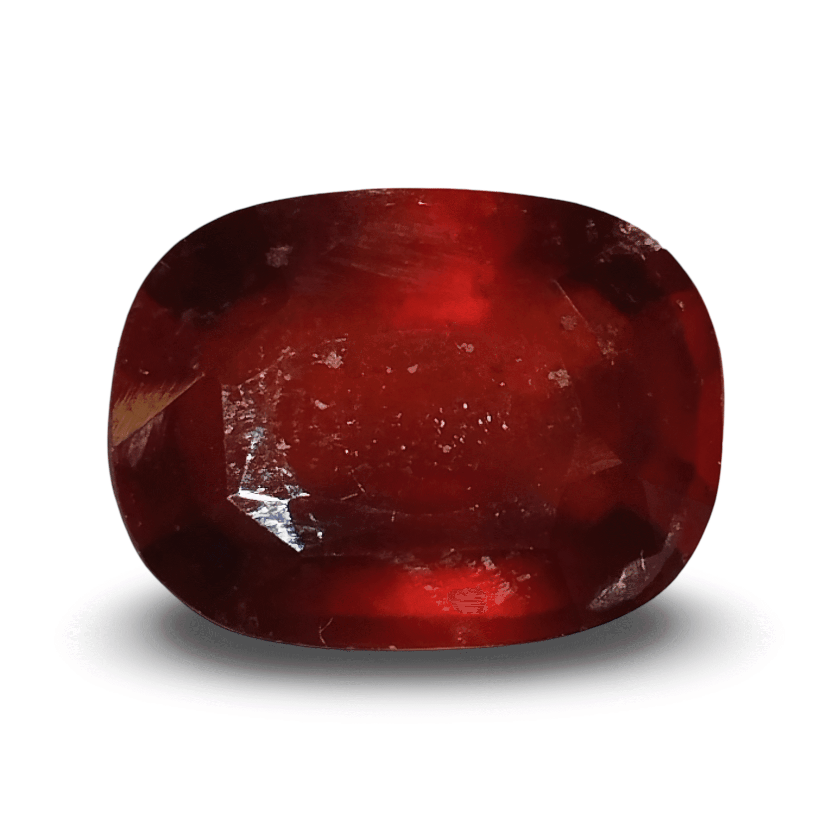 Natural Hessonite Garnet | Oval Mix Cut | Brownish Orange Certificate No.: IGCDKBAJ42733