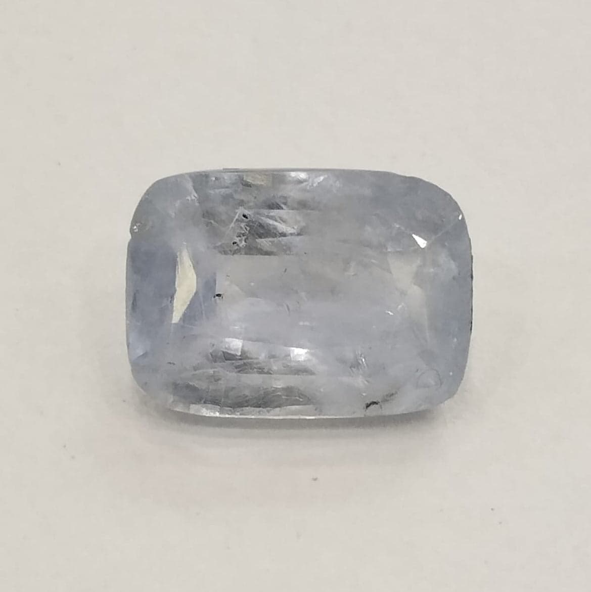 Natural Blue Sapphire | IGC Certified | Dual Color ( Blue) | Cushion Cut | Natural Inclusions | Rare Astrological Gem Certificate No.: IGCDKBAJ49668