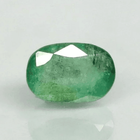 Natural Emerald | 38H00| Govt. Lab Certified | Oval Mixed Cut | Green 8980D36561