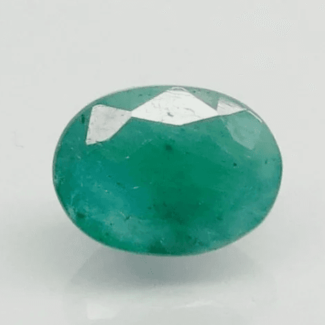Natural Emerald |16H00| Oval Mixed Cut | Govt. Lab Certified No.: 6938D27079
