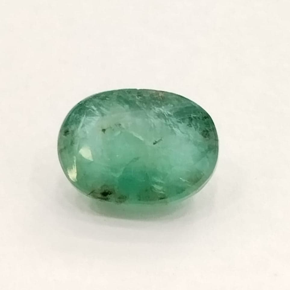 Natural Emerald |18H00| OvalCut | Govt. Lab Certified No. SRGTL16125