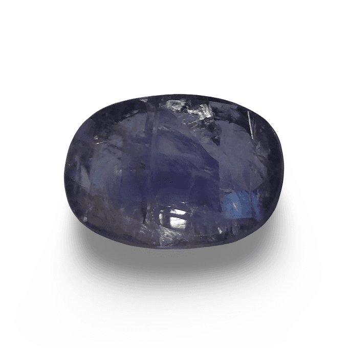 Natural Iolite | Govt. Lab Certified | Oval Mix | Blue with Certificate No.: IGCDKBAJ41546