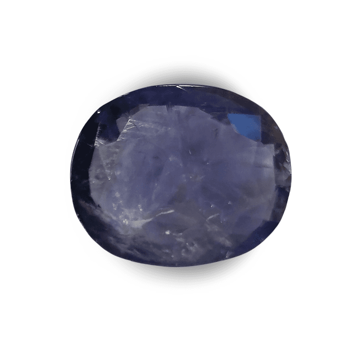 Natural Iolite | Govt. Lab Certified | Oval Mix | Blue with Certificate No.: IGCDKBAJ42077