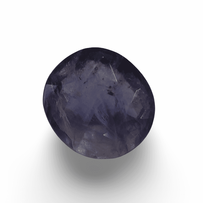 Natural Iolite | Govt. Lab Certified | Oval Mix | Blue with Certificate No.: IGCDKBAJ44619