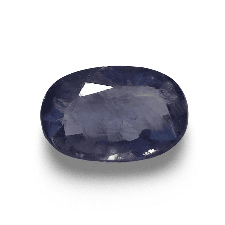 Natural Iolite | Govt. Lab Certified | Oval Mix | Blue with Certificate No.: IGCDKBAJ42123