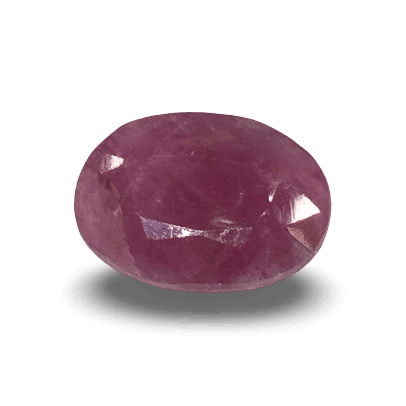 Natural Ruby |5H50| Oval Cut | IGC Certified No.: IGCDKBAJ44826