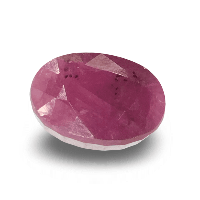 Natural Ruby |5H50| Oval Mix Cut | IGC Certified Number: IGCDKBAJ42660