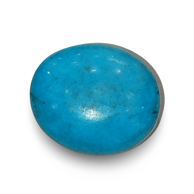 Natural Turquoise | Certified | Oval | Sea Blue Certificate No.: IGCDKBAJ44687