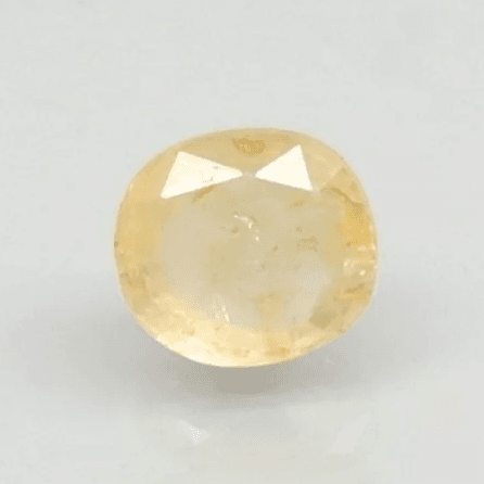 Natural Yellow Sapphire |70H00| Oval Mixed | Transparent | Govt. Lab Certified | Report No. 8980D36552