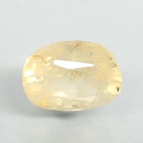 Natural Yellow Sapphire |50H00| Oval Mixed Cut | Transparent | Govt. Lab Certified | Unheated 10345D41918