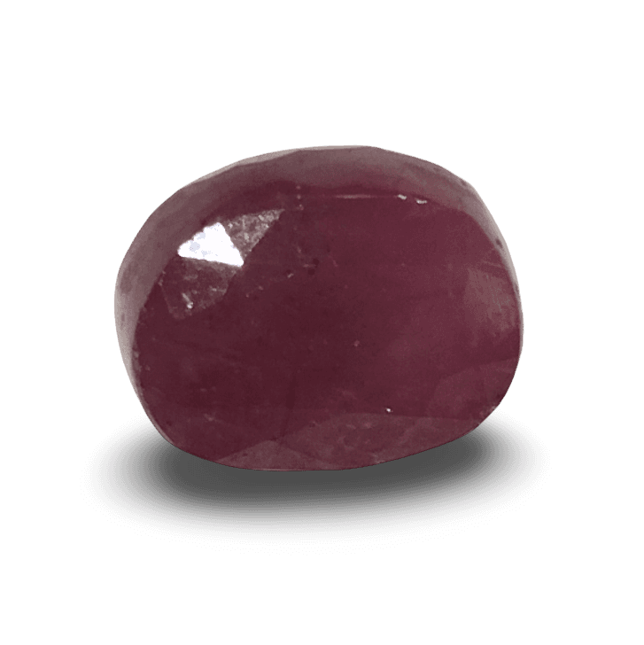 Natural Ruby |5H50| Oval Mix Cut | IGC Certified Number: IGCDKBAJ42661