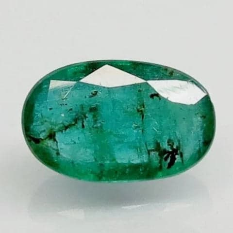 Natural Emerald | 58H00| Govt. Lab Certified | Oval Mixed Cut Certificate No.: 6938D27087
