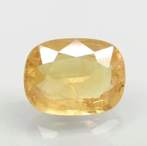 Natural Yellow Sapphire |135H00| Cushion Mixed | Transparent | Govt. Lab Certified | Report No 6846D26682
