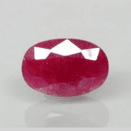 Natural Purplish Red Ruby | Certified Unheated | Oval Mixed Cut | 8891D36286