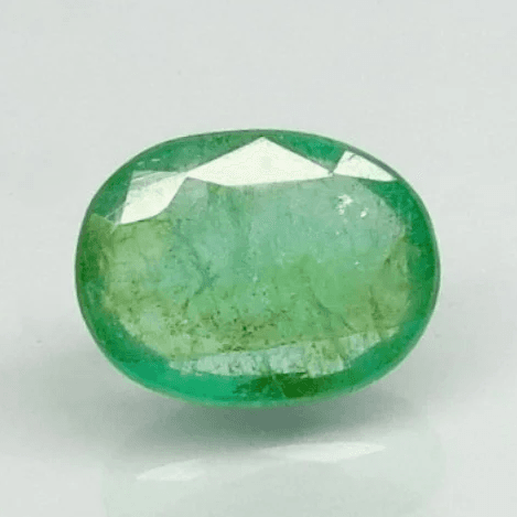 Natural Emerald |68H00| with Govt. Lab Certificate | Oval Mixed Cut No.: 7876D31510