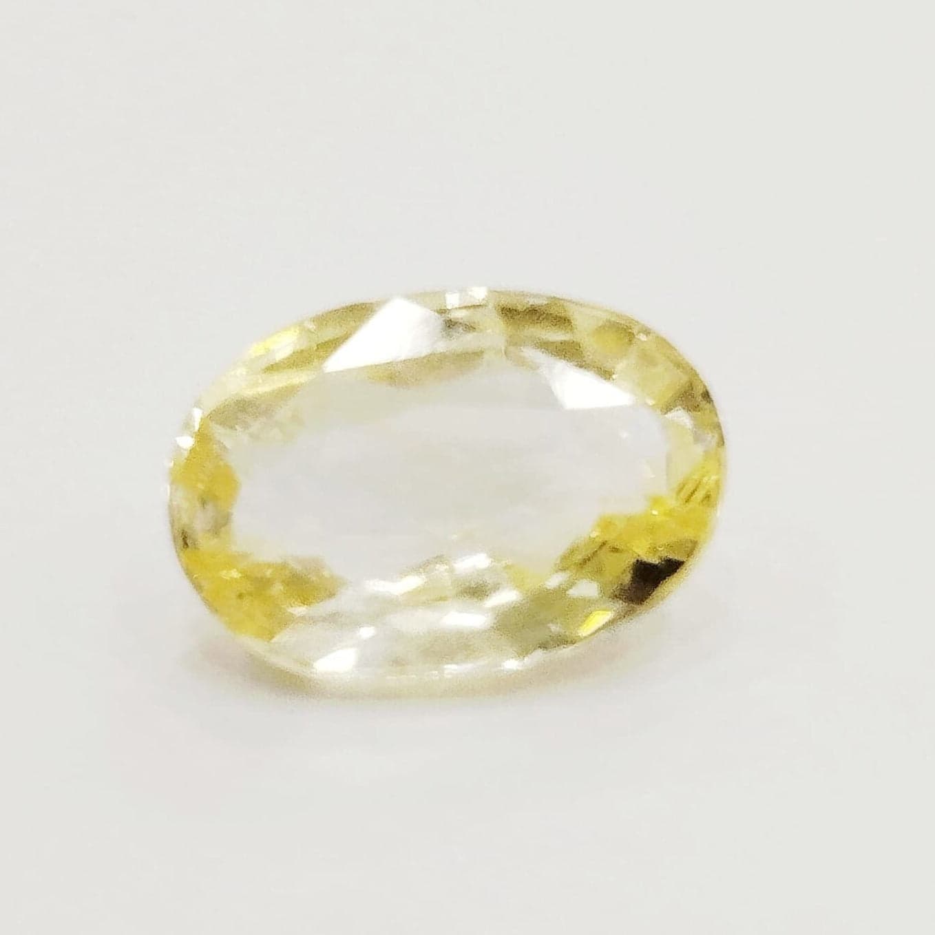 Natural Yellow Sapphire |280H00| Oval Cut | Transparent | Govt. Lab Certified | Report No 563237842
