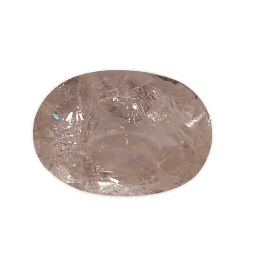 Natural Pink Morganite | Oval | Lab Certified No. SRGTL15304