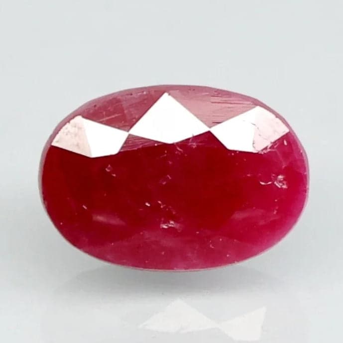 Natural Ruby | 15H00| Oval Mixed | Untreated | Govt. Lab Certified | 10805D43610