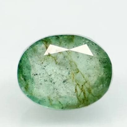 Natural Emerald | 28H00| Govt. Lab Certified | Oval Mixed Report No- 10847D43807