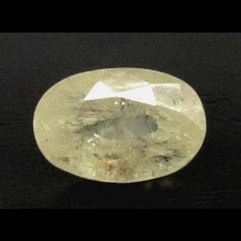 Natural Yellow Sapphire |KB 048.0| Oval Mixed | Transparent | Govt. Lab Certified | Report No. 11738D47201