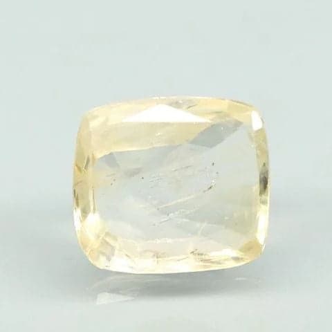 Natural Yellow Sapphire |KB 120H00| Cushion Mixed | Transparent | Govt. Lab Certified | Report No. 11886D47704