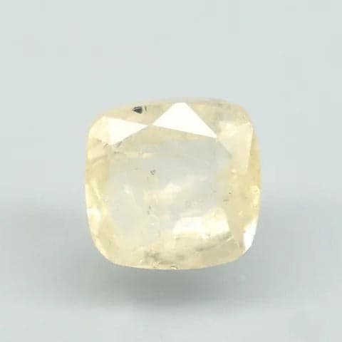 Natural Yellow Sapphire |KB 62k00|Cushion Mixed | Transparent | Govt. Lab Certified | Report No.11775D47380