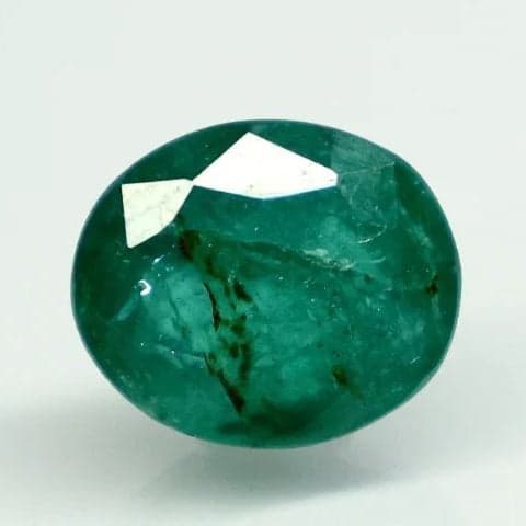 Natural Emerald |18K00| Govt. Lab Certified | OVAL MIXED | Report No- 12634D51780