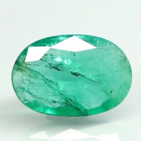 Natural Emerald |28K00| Govt. Lab Certified | OVAL MIXED | Report No- 12634D51782