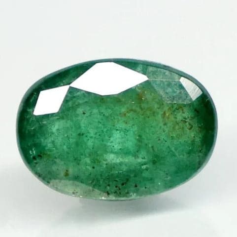 Natural Emerald |20K00| Govt. Lab Certified | OVAL MIXED | Report No- 12675D51979