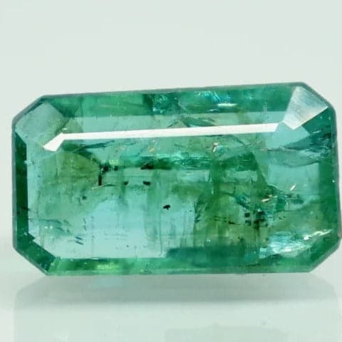 Natural Emerald |55K00| Govt. Lab Certified | Octagon Step| Report No- 12758D52403