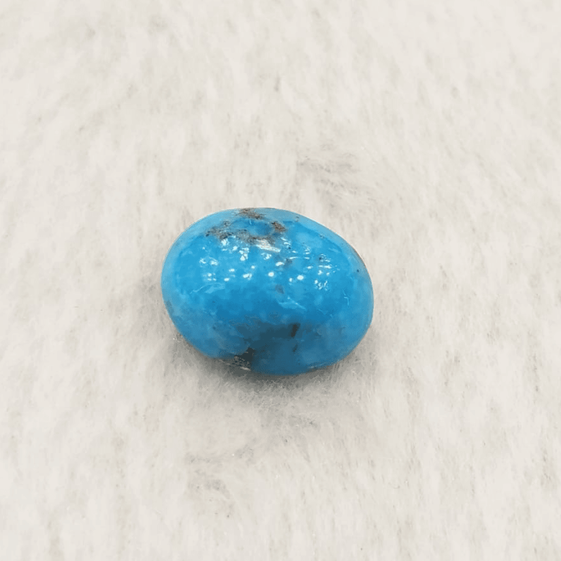 Natural Turquoise | IGC Certified | Oval | Matrix Sky Blue Certification Number: IGCDKBAJ67423