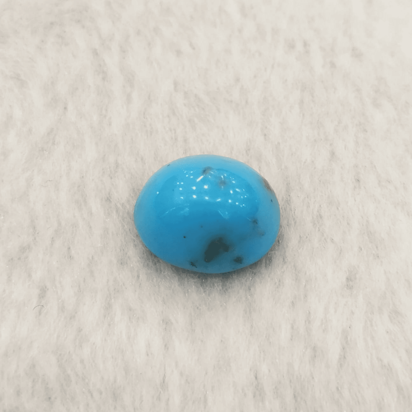 10.40 Ratti Natural Turquoise | IGC Certified | Oval | Matrix Sea Blue