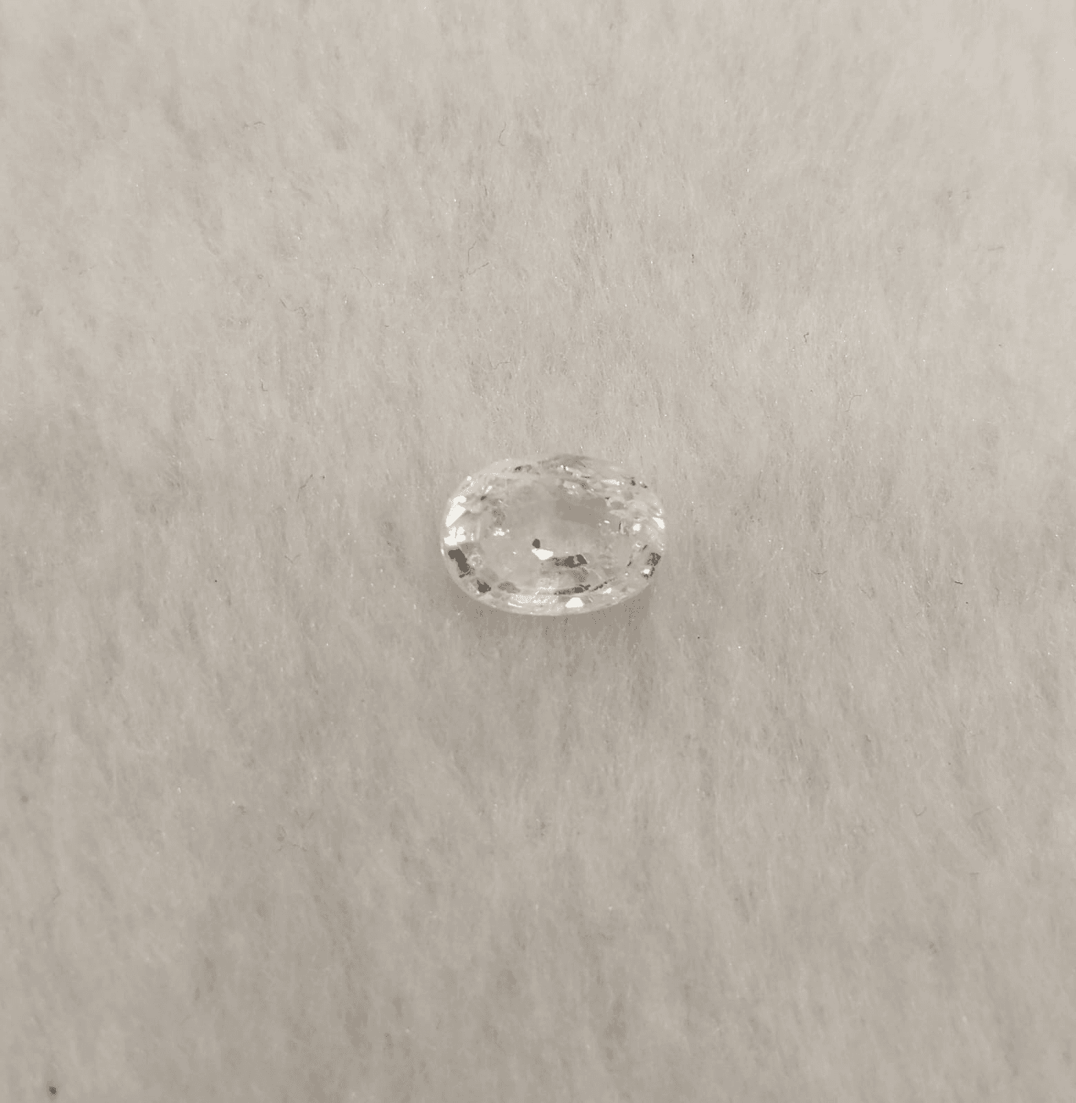 Natural White Sapphire | 4.11 Ratti | Unheated | Lab Certified | Report No. IGCDKBAJ49510